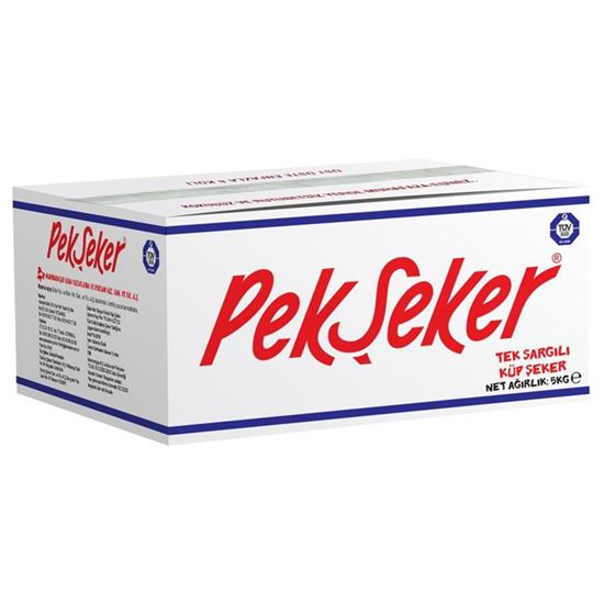 Pekşeker Tek Sargılı Küp Şeker 5 kg resimleri