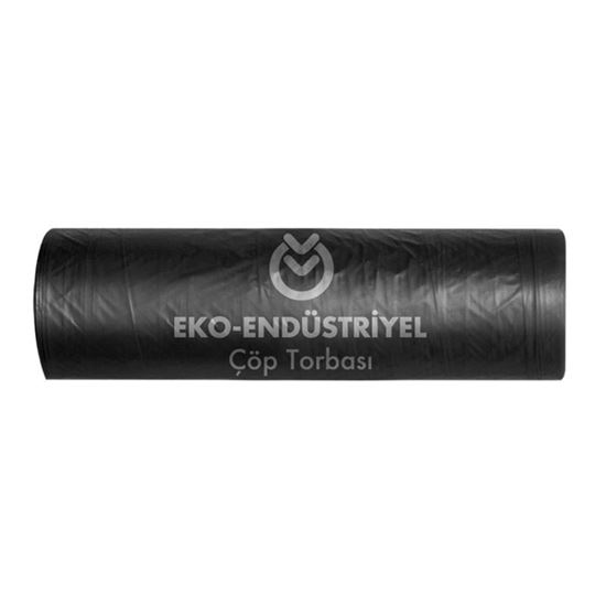 Koroplast Eko Endüstriyel Jumbo Boy Çöp Torbası Siyah 80X110 resimleri