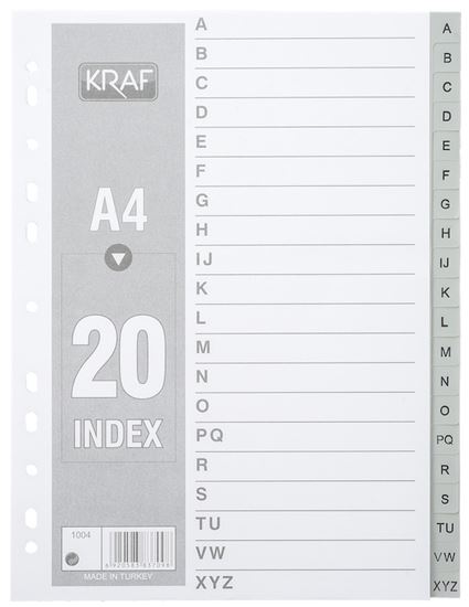 Kraf Seperatör A-Z 1004 resimleri