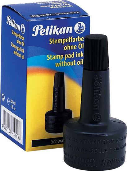 Pelikan Istampa Mürekkebi Siyah 30 cc resimleri