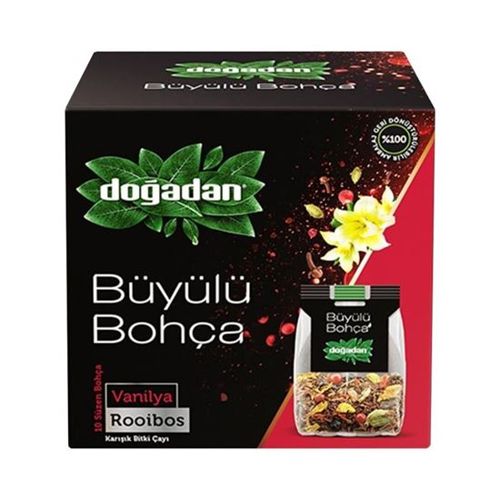 Doğadan Büyülü Bohça Rooibos Vanilya 10'lu Paket resimleri