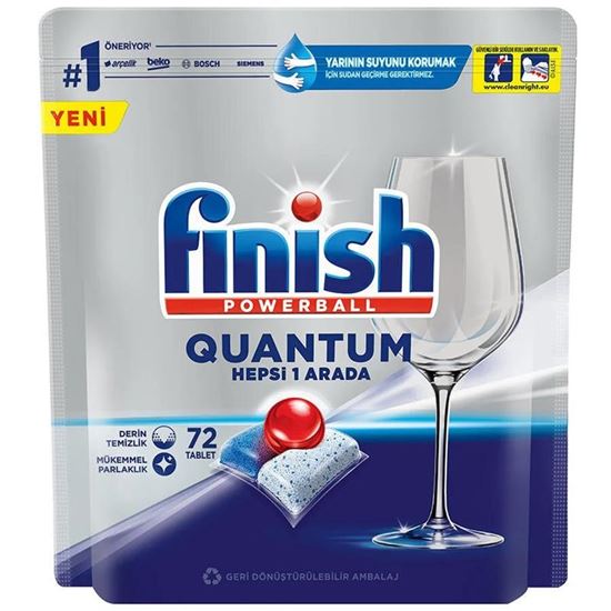 Finish Quantum Bulaşık Makinası Tableti 72'li resimleri